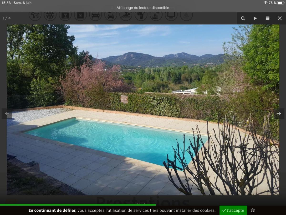 Studio Climatise Piscine Parking - Prix Du Voyageur 2023 Et 2024 ! Merci Cogolin Exterior photo